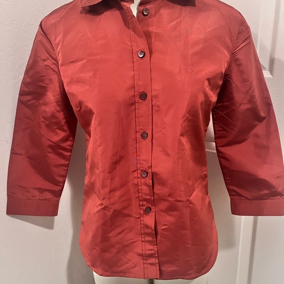 Prada Women's Authenticated Top Shirt Blouse Size 42 - Picture 2 of 5